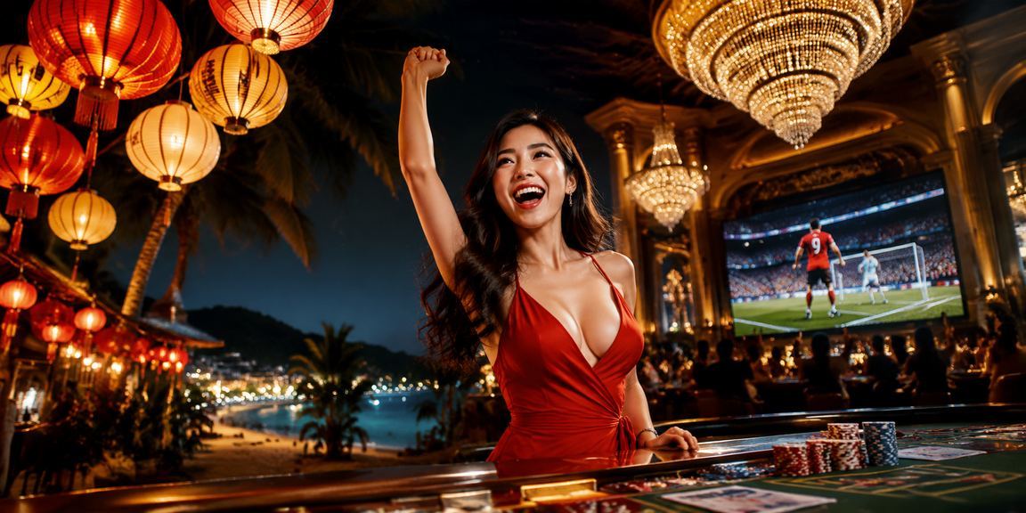 Người chơi tại Phú Quốc thưởng thức trò chơi bài và cá cược tại chợ đêm